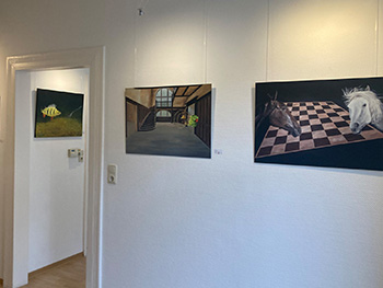 Malerei in der Galerie atelier22