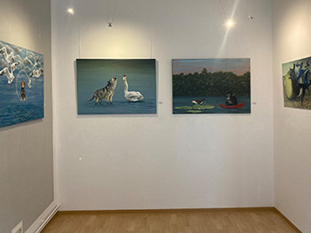 Besuch in der Galerie atelier22