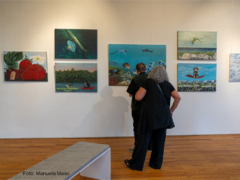 Vernissage in der Aula